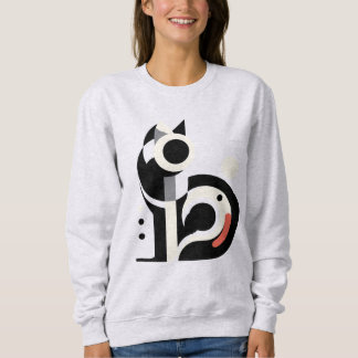 CAT geometrisch - Sweatshirt