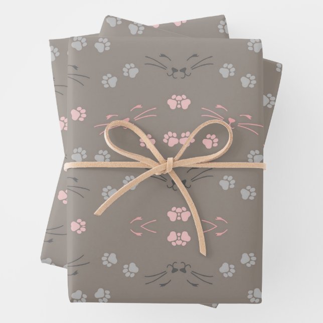 CAT GESCHENKPAPIER SET (Beispiel)