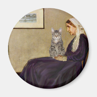 CAT (Getigerte Katze 1) - Die Mutter des Pfeifers Magnet