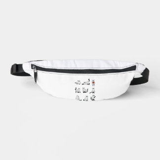 Cat Ghost Spooky Niedliches Halloween für Männer F Bauchtasche