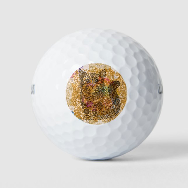 Cat Golf Ball (Vorderseite)