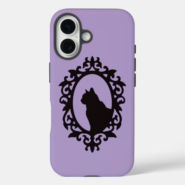 Cat Gothic Case-Mate iPhone Hülle (Rückseite)