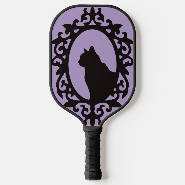 Cat Gothic Pickleball Schläger (Vorderseite)
