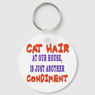 CAT-HAAR IN UNSEREM HAUS SCHLÜSSELANHÄNGER