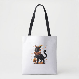 Cat Halloween Funny Spooky Jahreszeit Katze Hexenk