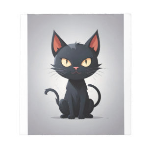 Cat Halloween Niedlich Adorable Funny Animal Carto Notizblock