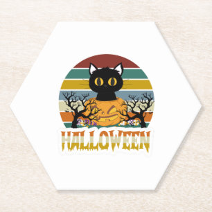 Cat Halloween Untersetzer