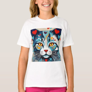 Cat Hearted T-Shirt