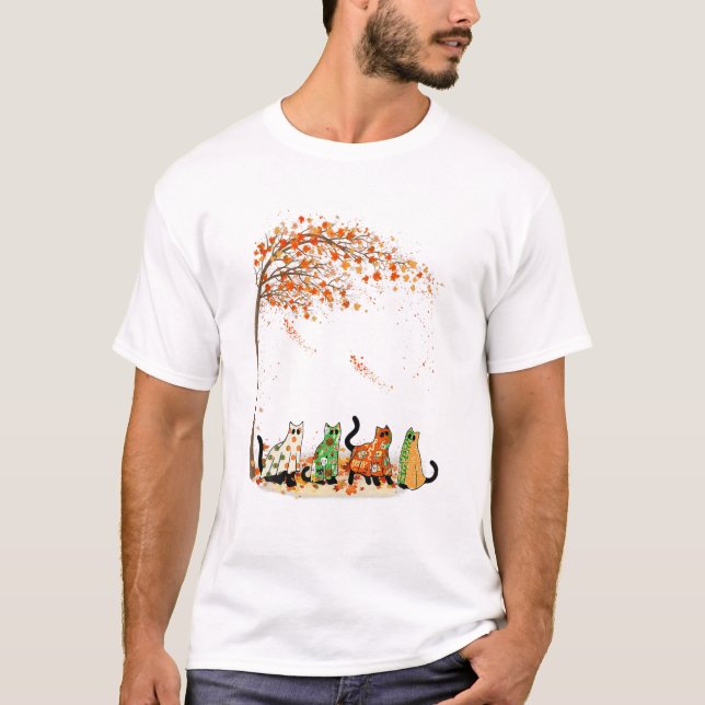 Cat Herbst Shirt (Vorderseite)