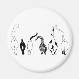 Cat-Hintern Magnet