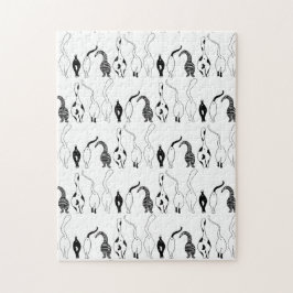 Cat Hintern Muster Puzzle