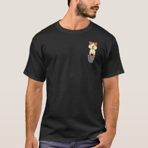Cat Hintern Pocket Kitty Themed Pet Kitten Tier T-Shirt
