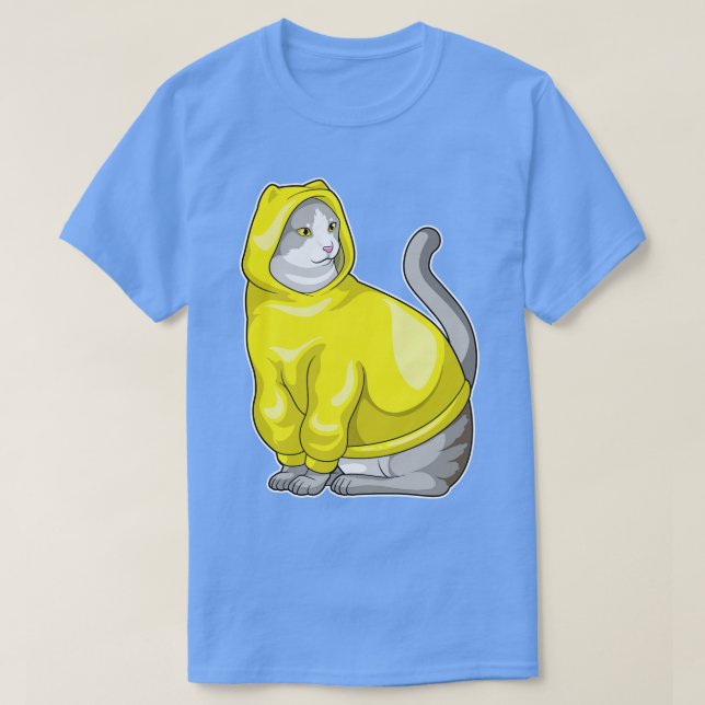 Cat Hoodie T-Shirt (Design vorne)