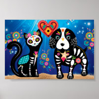 Cat/Hund/Totenpfleger der Ehe nach dem Tod..