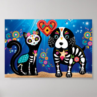 Cat/Hund/Totenpfleger der Ehe nach dem Tod.. Poster