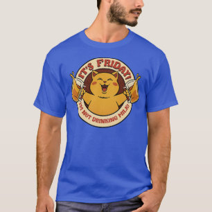 Cat Ich trinke heute Nacht keine Milch von Tobe Fo T-Shirt