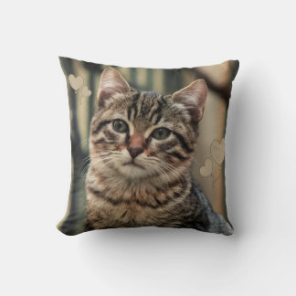 Cat Image Decorative Pillow - Gemütliches Wohnzimm Kissen