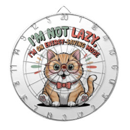 Cat in Energy Saving Mode Dartscheibe
