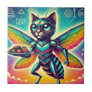 Cat-Insect Food Hero Superstar Fliese