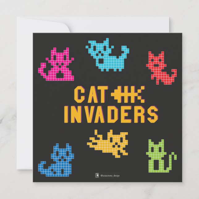 Cat Invaders (Vorderseite)