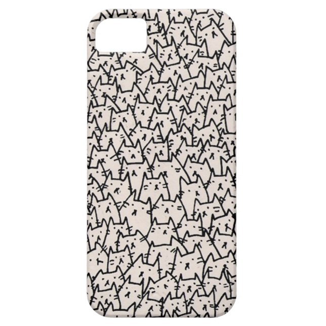 Cat iPhone Case-Mate iPhone Hülle (Rückseite)