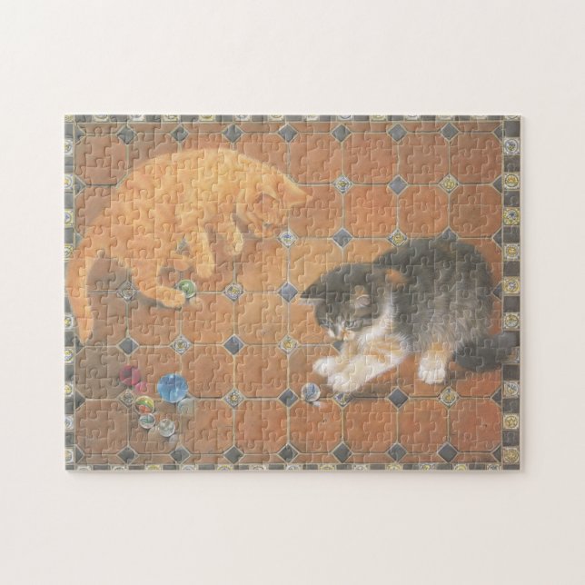 CAT JIG SAW PUZZLE (Horizontal)