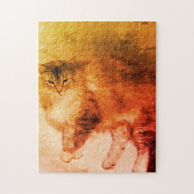 Cat Jigsaw Puzzle (Vertikal)