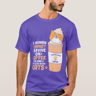CAT-KAFFEE-Freunde T-Shirt