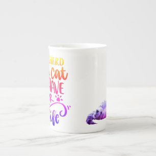 Cat/Kaffee Spezielle Tasse