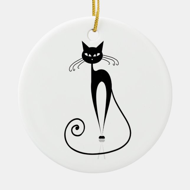 CAT KERAMIKORNAMENT (Vorne)