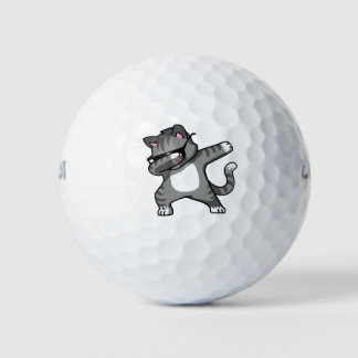 Cat Kitten Dab Hoodie Golfball