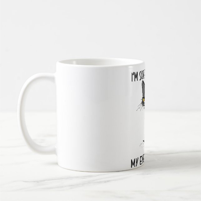 Cat Kitten habe ich meine Augen aus Loud Funny Sar Kaffeetasse (Links)