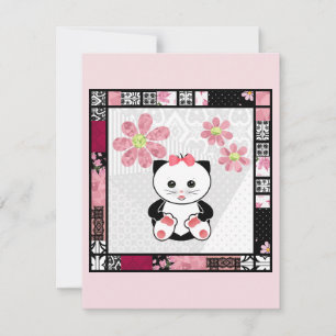 Cat kitten Illustration Kinder kindisch drucken