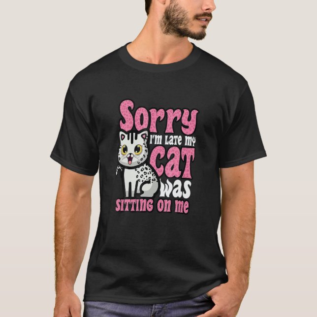 Cat  Kitten Kitty Owner Humor Animal Fur Parents T-Shirt (Vorderseite)