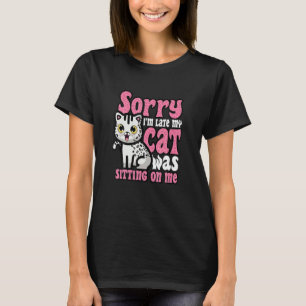Cat Kitten Kitty Owner Spaß Animal Fur Eltern T-Shirt