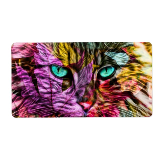 Cat Kitten Künstlerisch (Vorne)