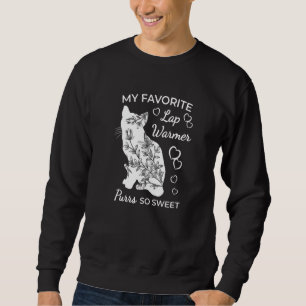 Cat Kitten Lap Warmer Purring Sweatshirt