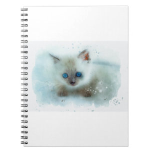 Cat Kitten Pet Kitty Young Cat Animal Felge Notizblock
