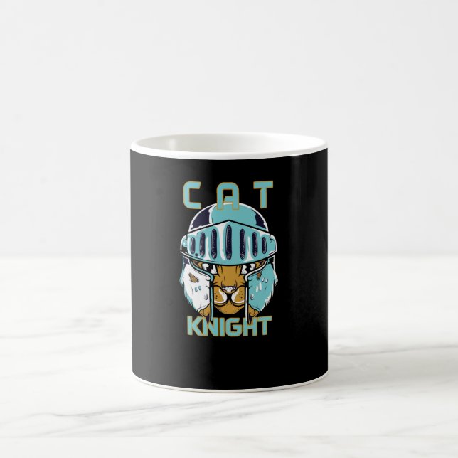 Cat Knight Kaffeetasse (Mittel)