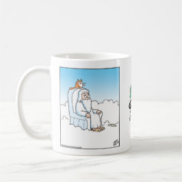 Cat knocks off God's Halo Kaffeetasse