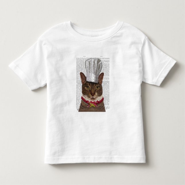 Cat Koch Kleinkind T-shirt (Vorderseite)