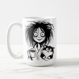 Cat Lady coffee Tasse 15oz