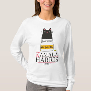 Cat Lady for Kamala Harris 2024 - Cat Lady for H T-Shirt