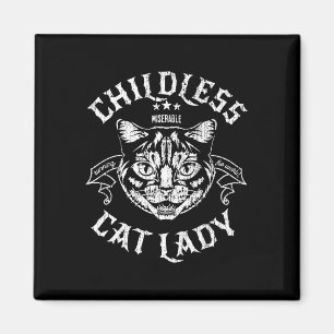 Cat Lady for Kamala Harris 2024 Feminist Voting Magnet