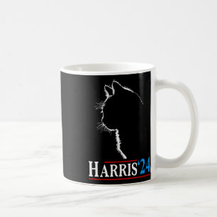 Cat Lady Funny Cat Ladys for Kamala Harris 2024 Kaffeetasse