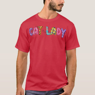 Cat Lady Funny Cat Lovers Geschenk T-Shirt