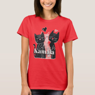Cat Lady für Kamala Harris 2024 T-Shirt