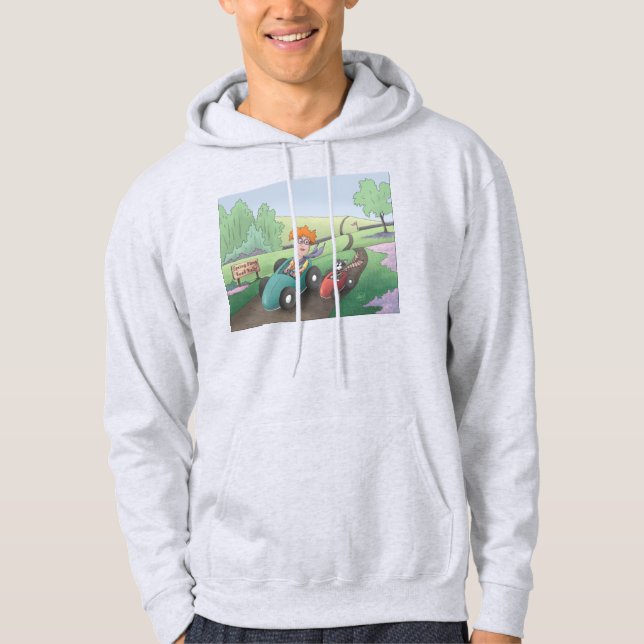 Cat Lady Road Kundgebung Hoodie (Vorderseite)
