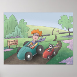 Cat Lady Road Kundgebung Poster