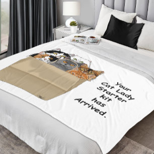 Cat Lady Starter Kit Fleecedecke